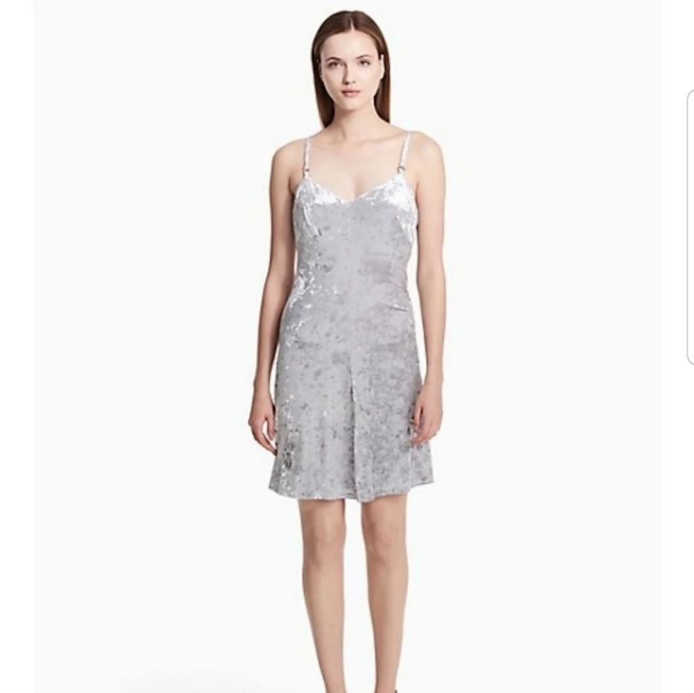 Calvin Klein velvet dress